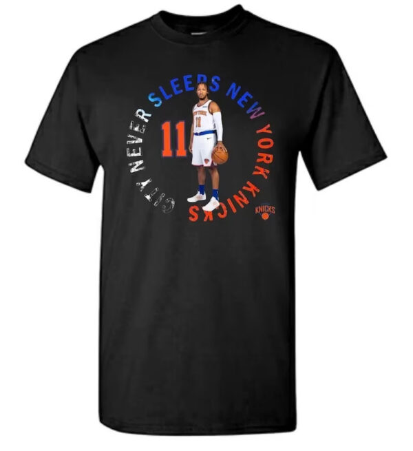 Jalen Brunson Knickls City Never Sleeps T Shirt